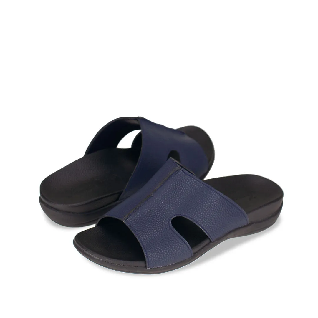 [20% off at cart] Men Ultra-Comfort Cutout Slide Sandals