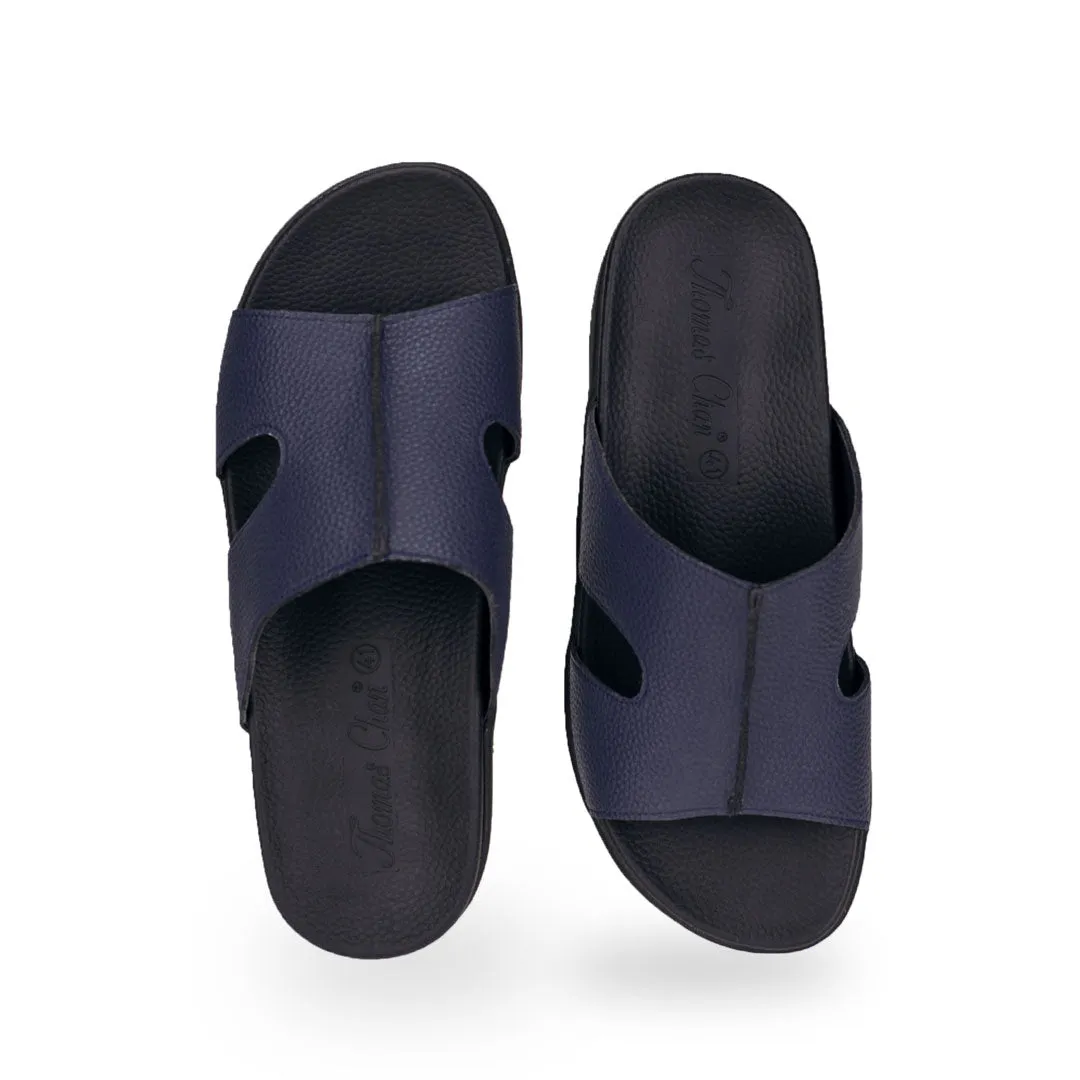 [20% off at cart] Men Ultra-Comfort Cutout Slide Sandals