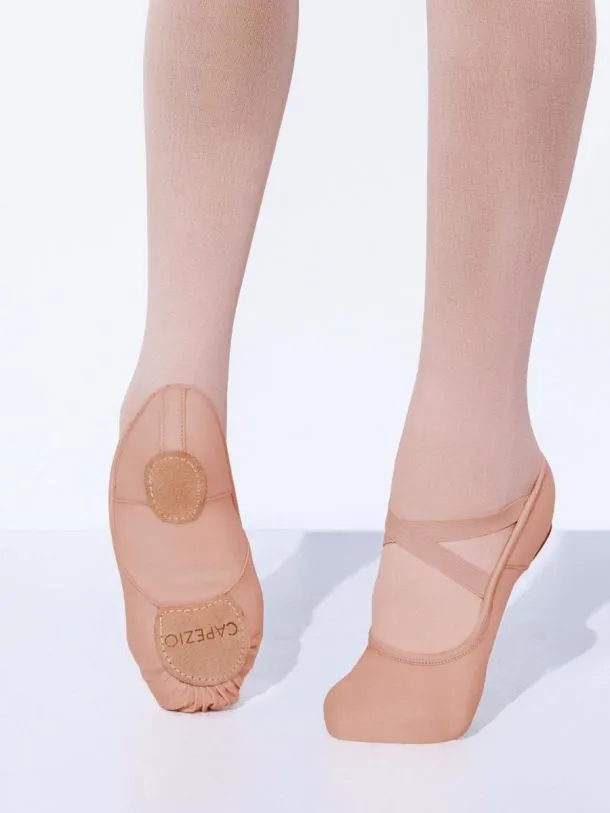 2037C Hanami (NUD) Split Sole Canvas Ballet Slipper