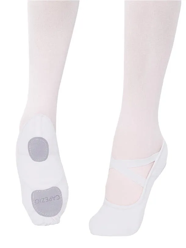 2037W Hanami (WHT) Split Sole Canvas Ballet Slipper