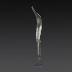 A decorated Roman Bronze Strigil, ca. 1st -2nd century CE