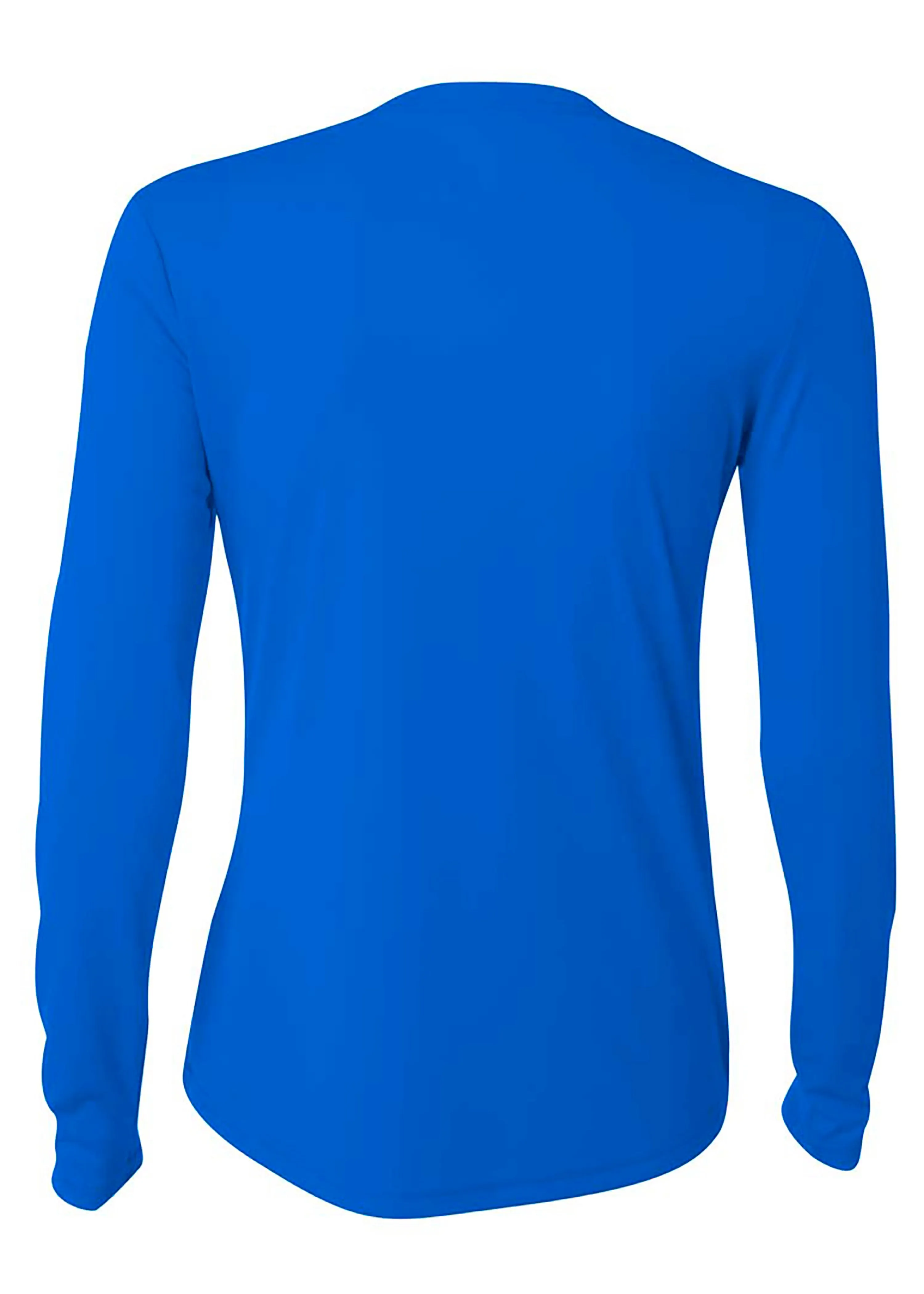 A4 Womens Long Sleeve Cooling Performance Crew