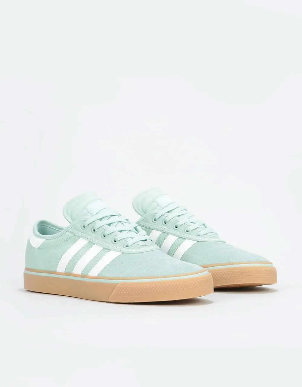 adidas Adi-Ease Premiere Skate Shoes - Ash Green/White/Gum