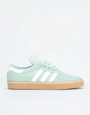 adidas Adi-Ease Premiere Skate Shoes - Ash Green/White/Gum