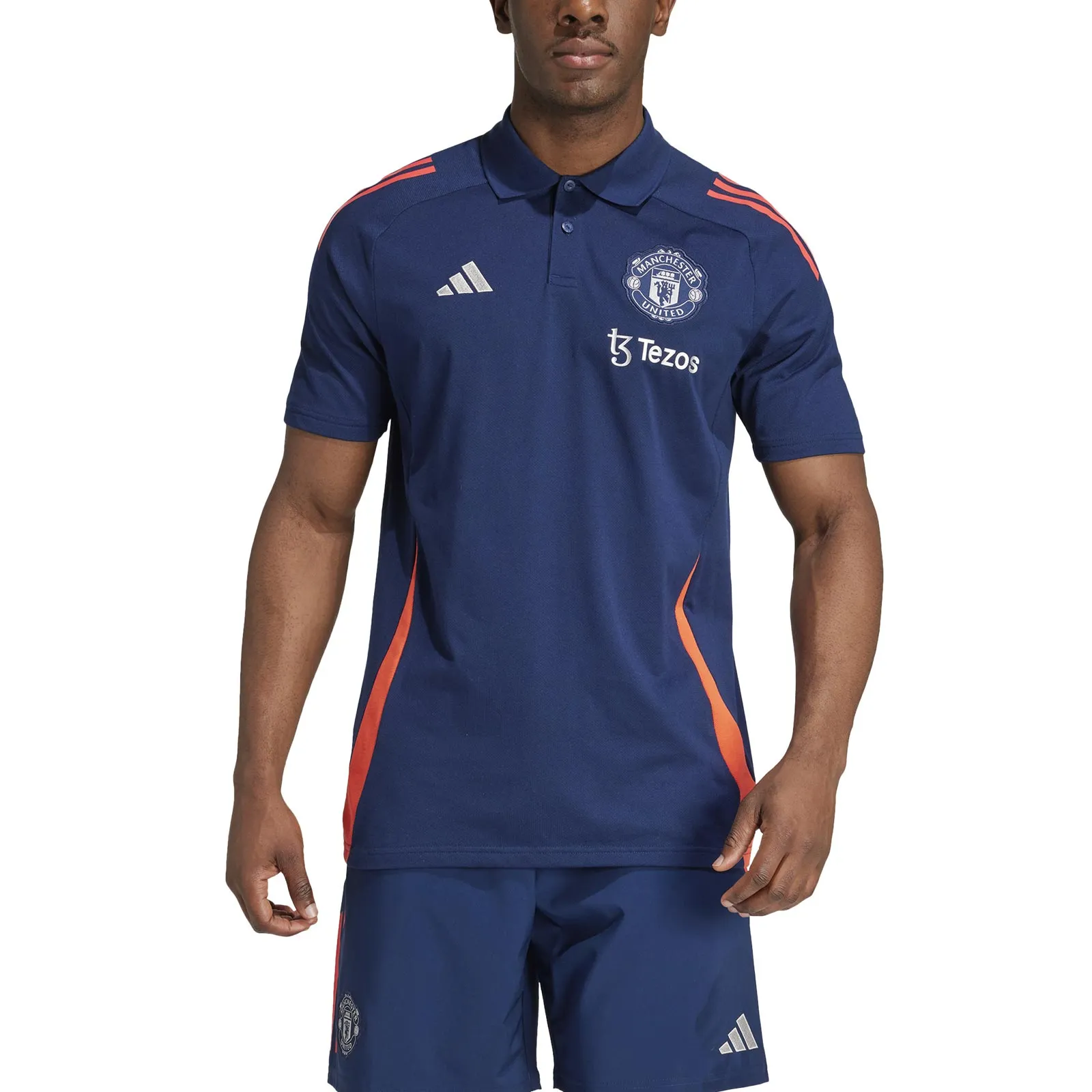 adidas Manchester United 2024 Short Sleeved Polo Shirt