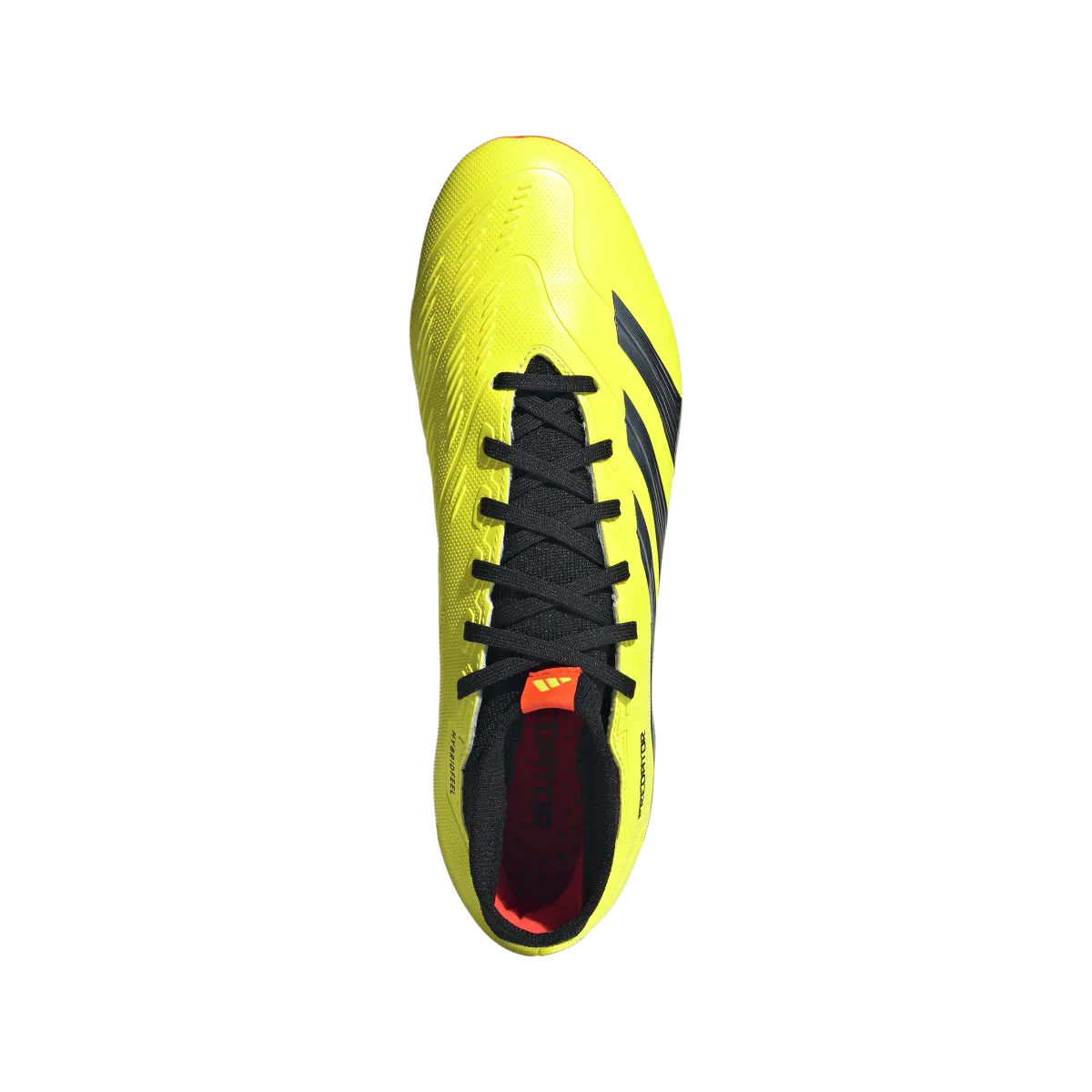 adidas Predator League Sock Firm Ground Junior Soccer Cleat IG7773 Yellow/Black/Solar Red