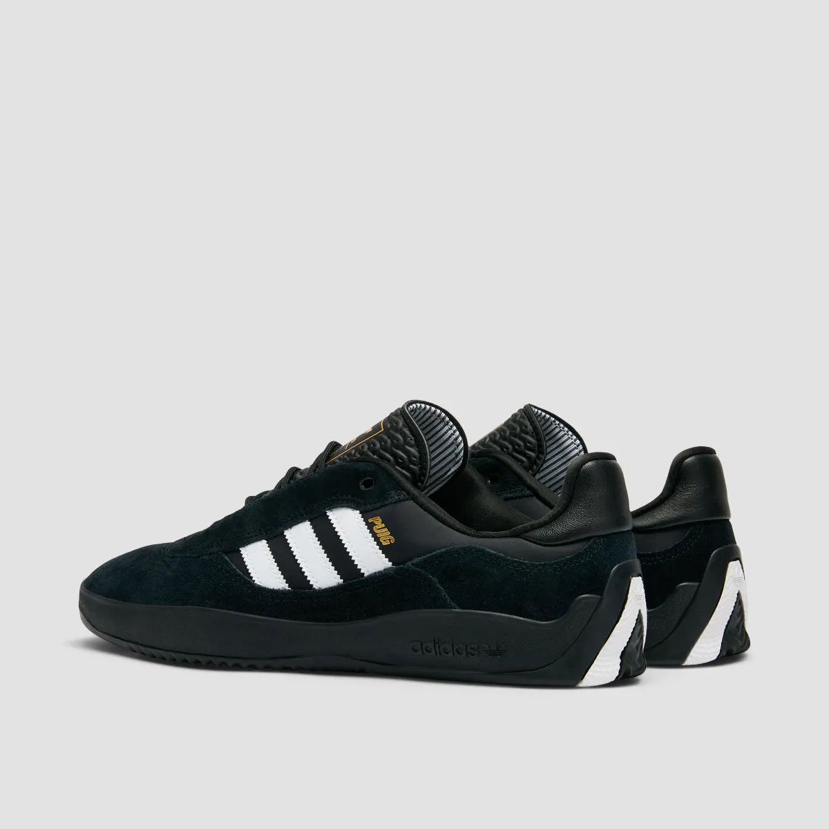 adidas Puig Shoes - Core Black/Ftwr White/Gold Metallic