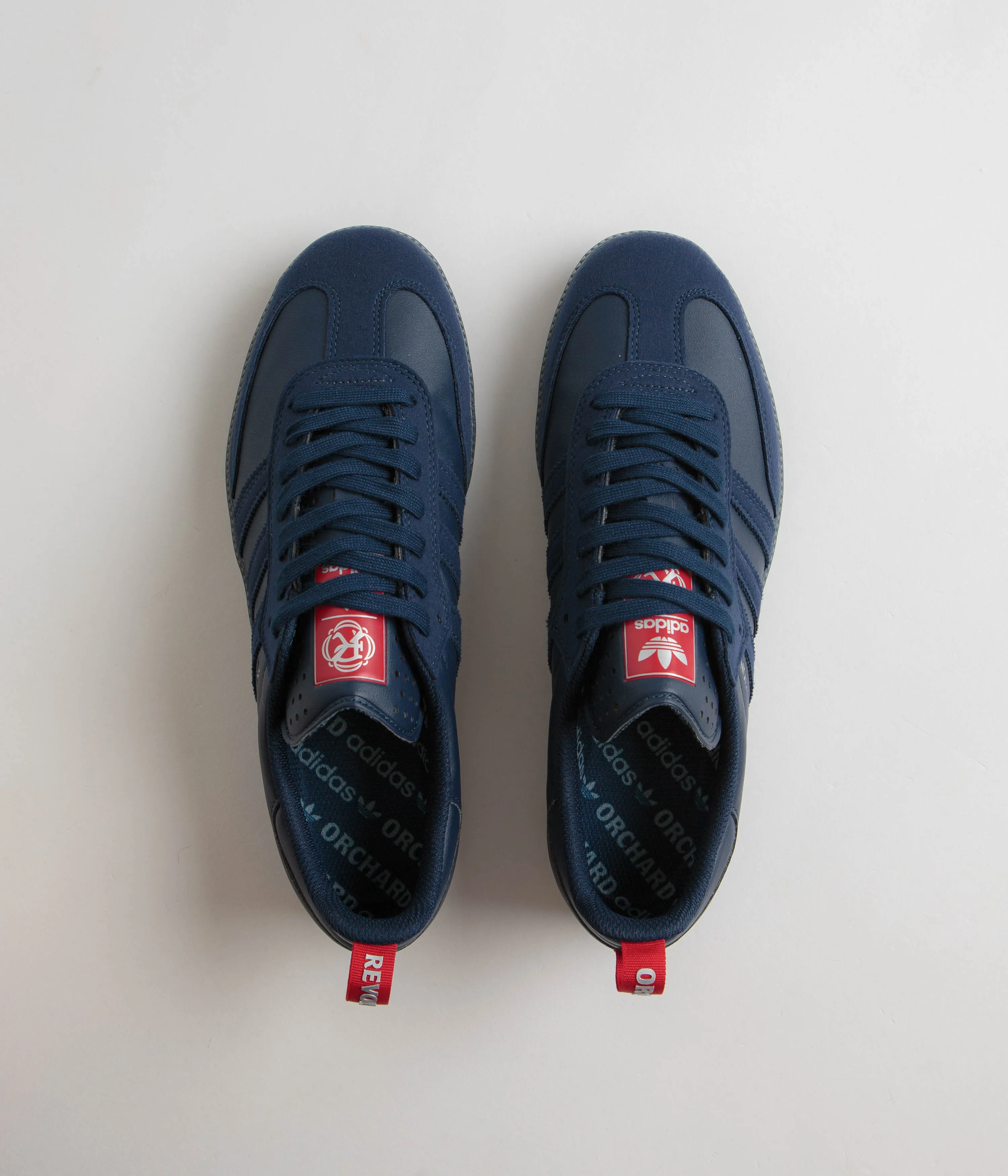 Adidas x Orchard x New England Revolution Samba ADV Shoes - Night Indigo / Night Indigo / Silver Metallic