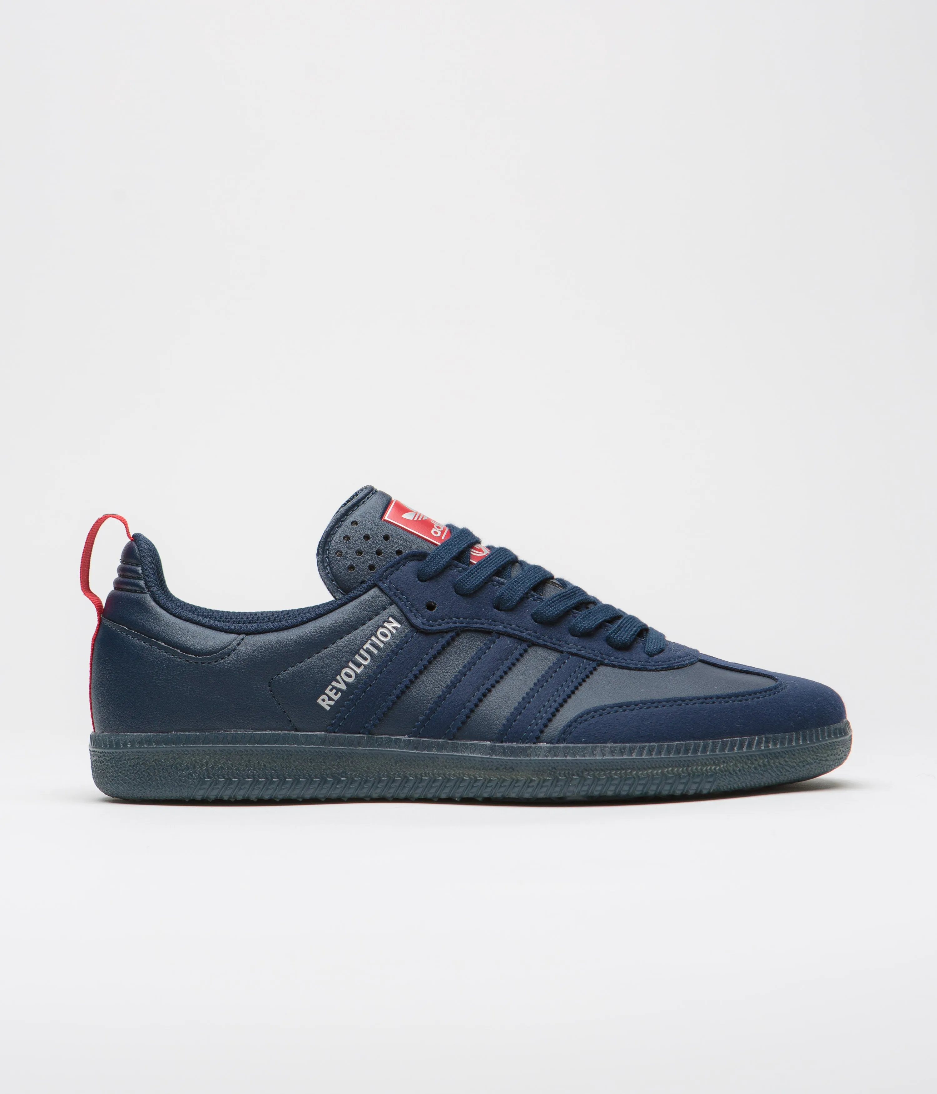 Adidas x Orchard x New England Revolution Samba ADV Shoes - Night Indigo / Night Indigo / Silver Metallic