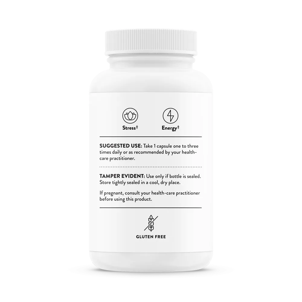 Adrenal Cortex - Thorne - Promotes Adrenal Health by Supporting the Stress Response with Bovine Adrenal Cortex