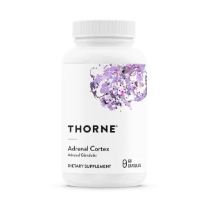 Adrenal Cortex - Thorne - Promotes Adrenal Health by Supporting the Stress Response with Bovine Adrenal Cortex