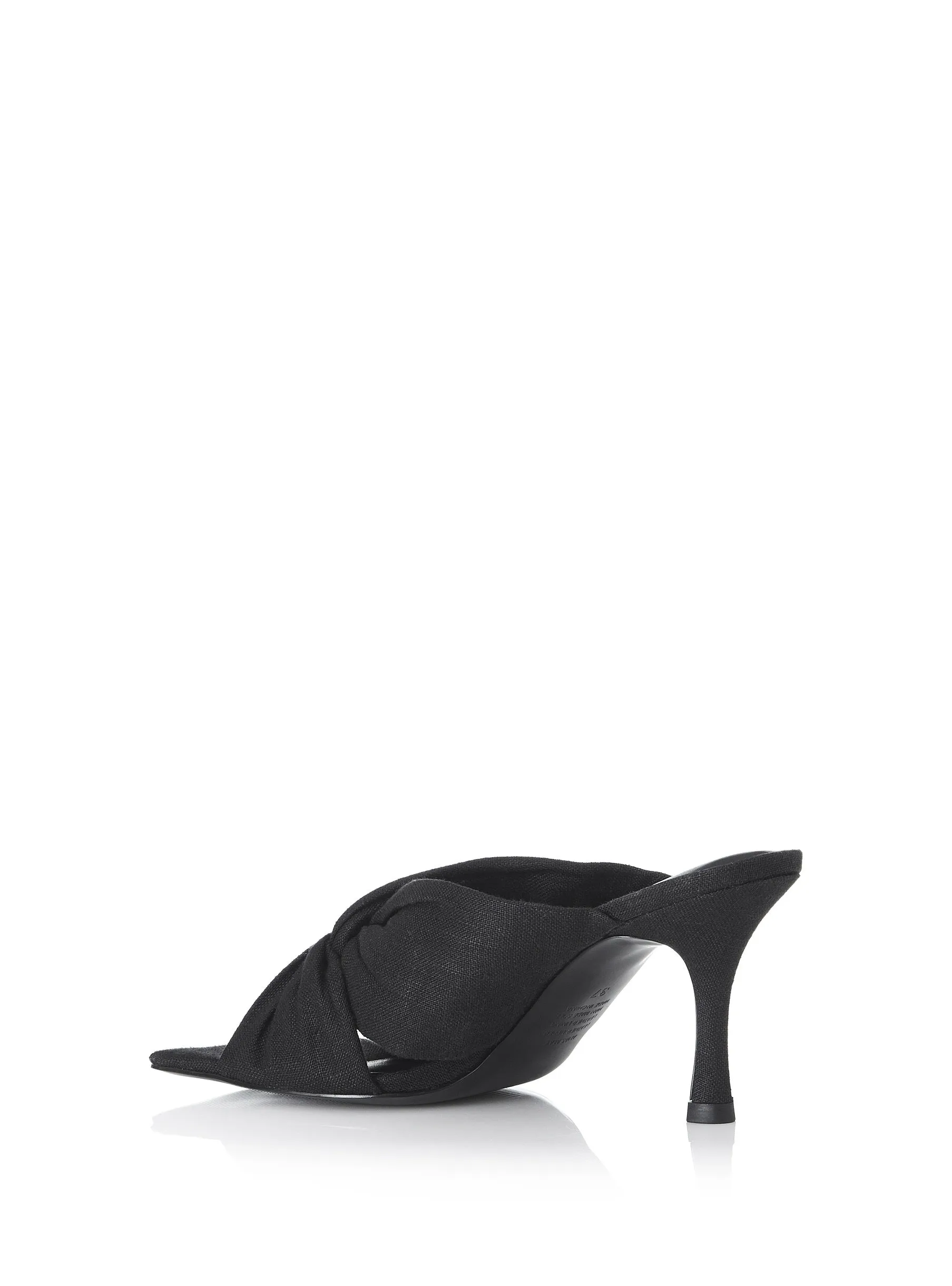 Alias Mae WOMENS FLO HEELS - BLACK LINEN