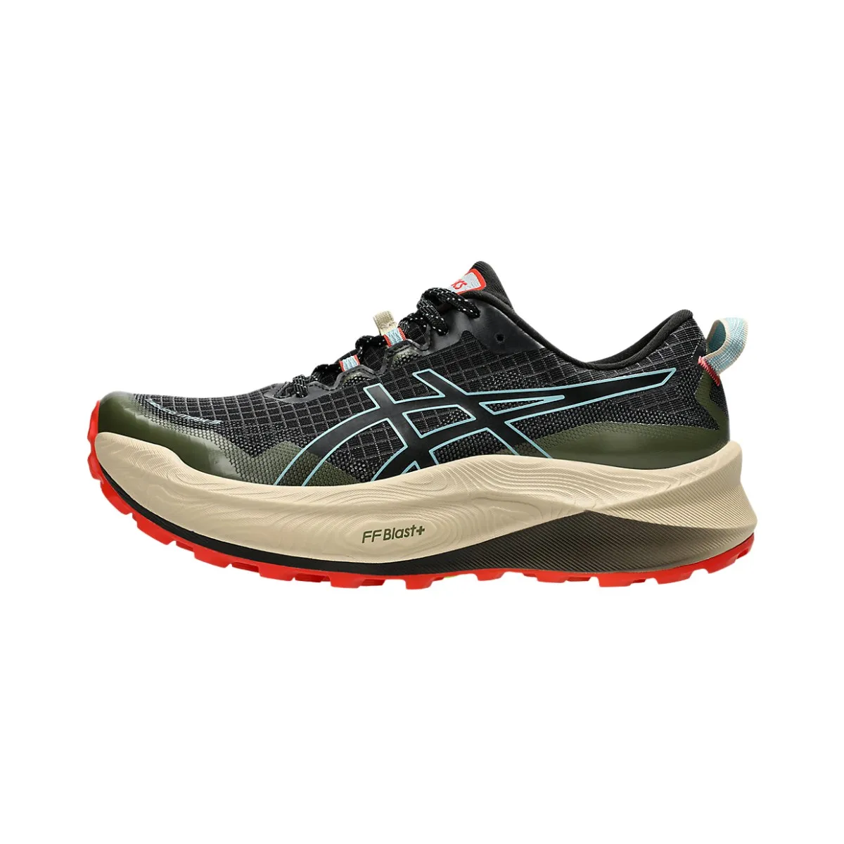 Asics Trabuco Max 3 Shoes Black Green AW24