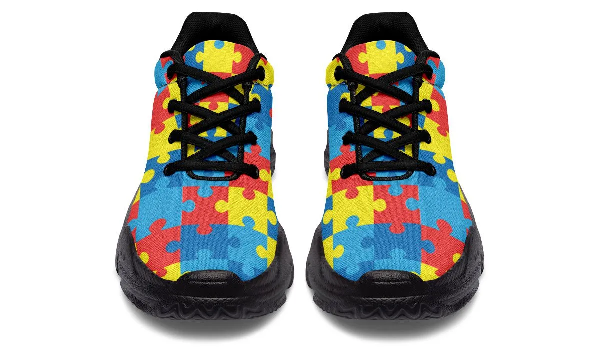 Autism Awareness Chunky Sneakers