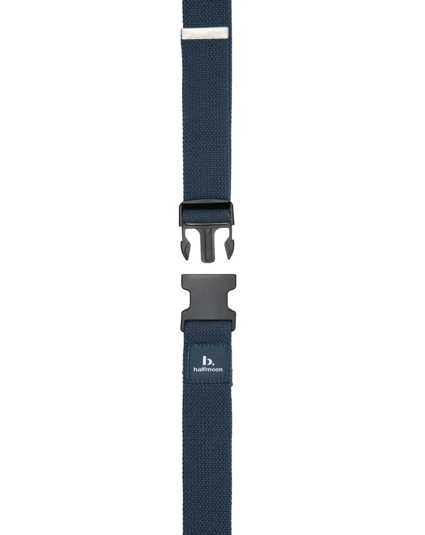 B, Halfmoon Quick Release Yoga Stretch Strap 8ft