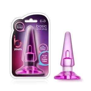 B Yours Basic Pink 4-Inch Anal Plug