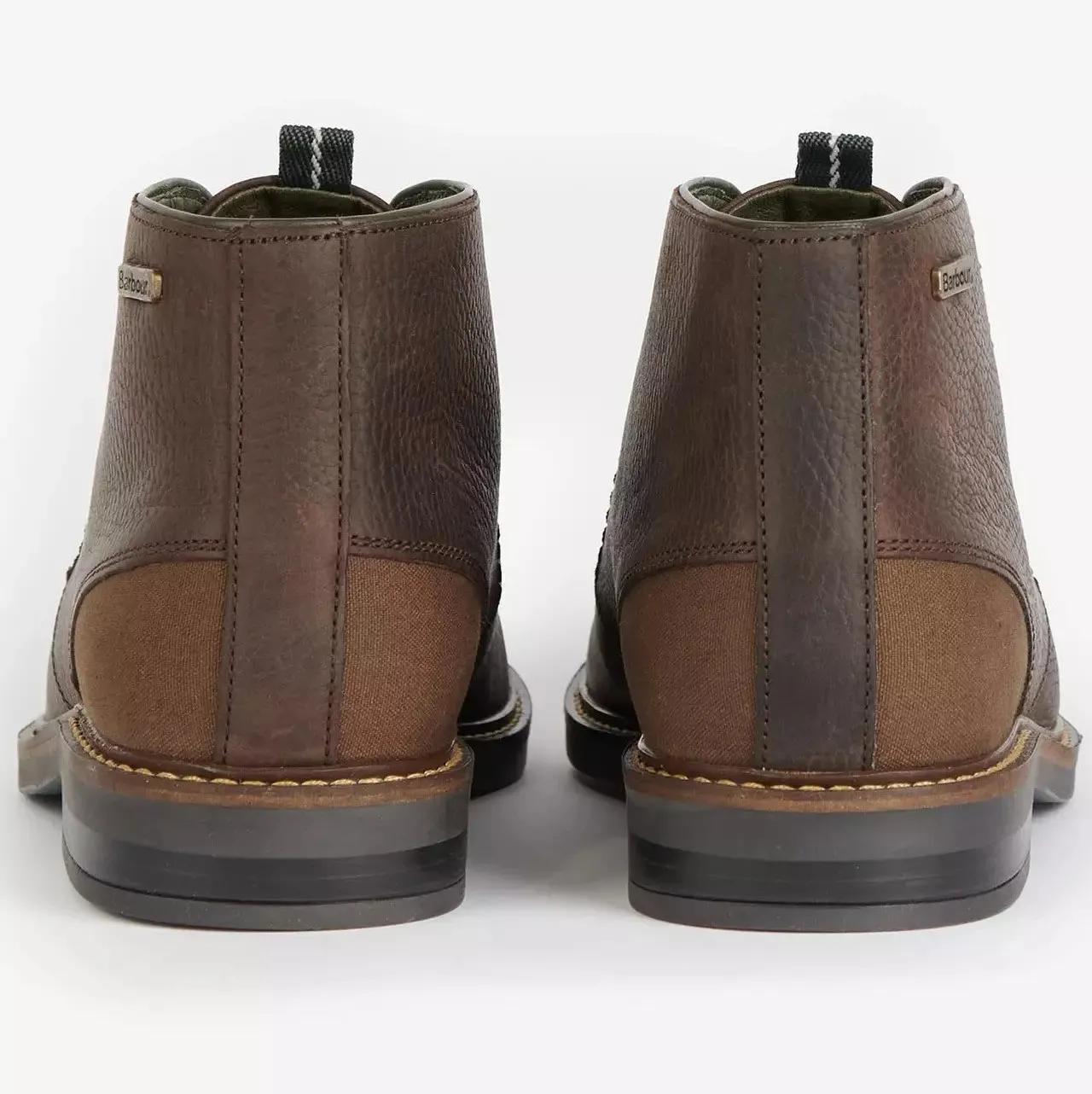 Barbour Boots Redhead Chukka Boots in Mocha Brown Leather - MFO0138BR77