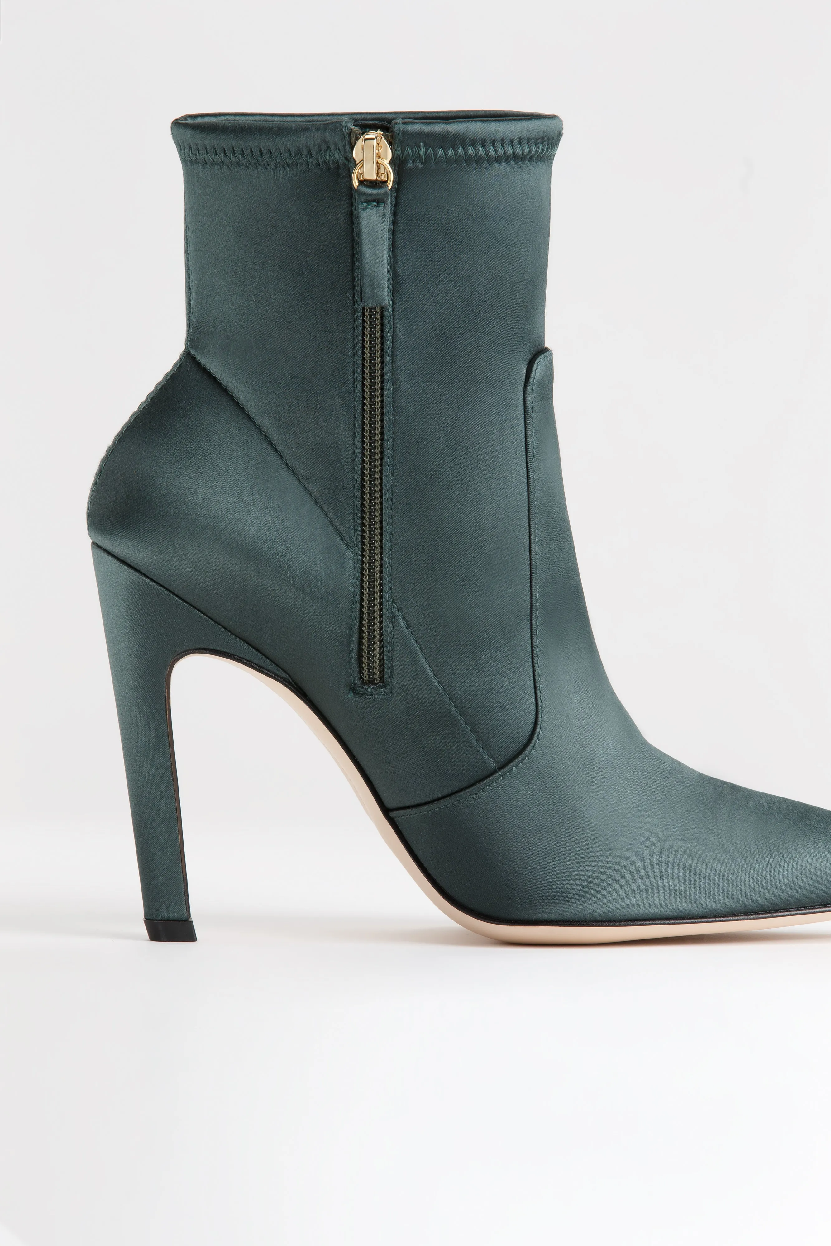 BASIC BOOTIE | SATIN GREEN001