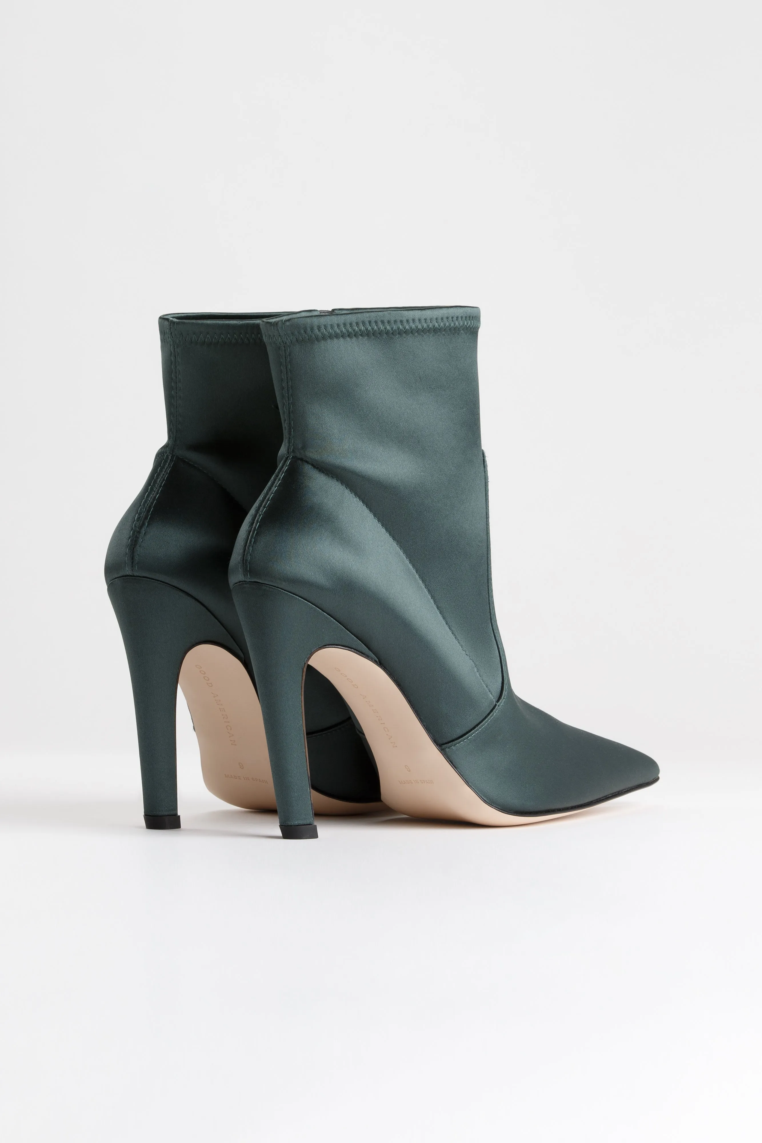 BASIC BOOTIE | SATIN GREEN001