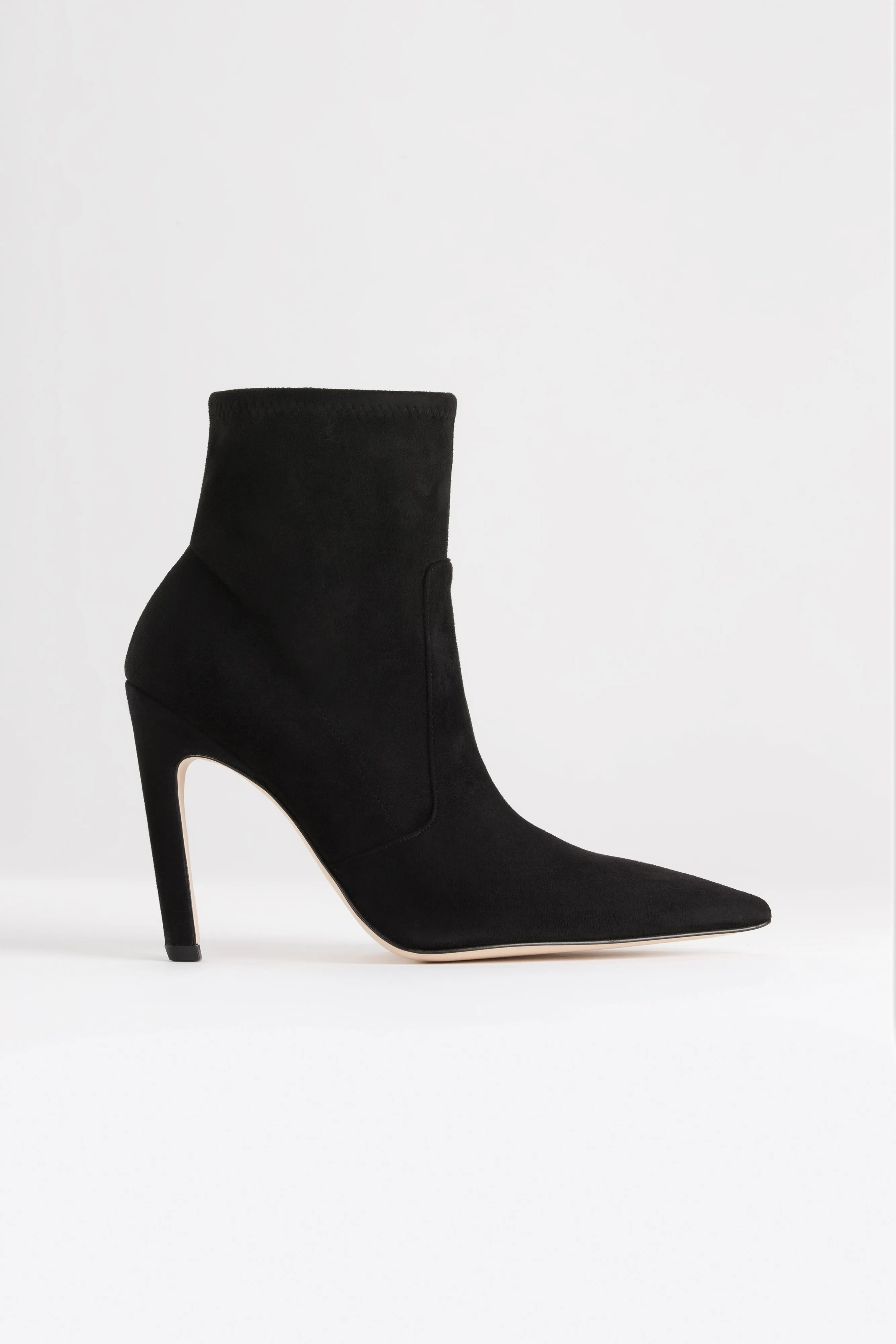 BASIC BOOTIE | SUEDE BLACK001