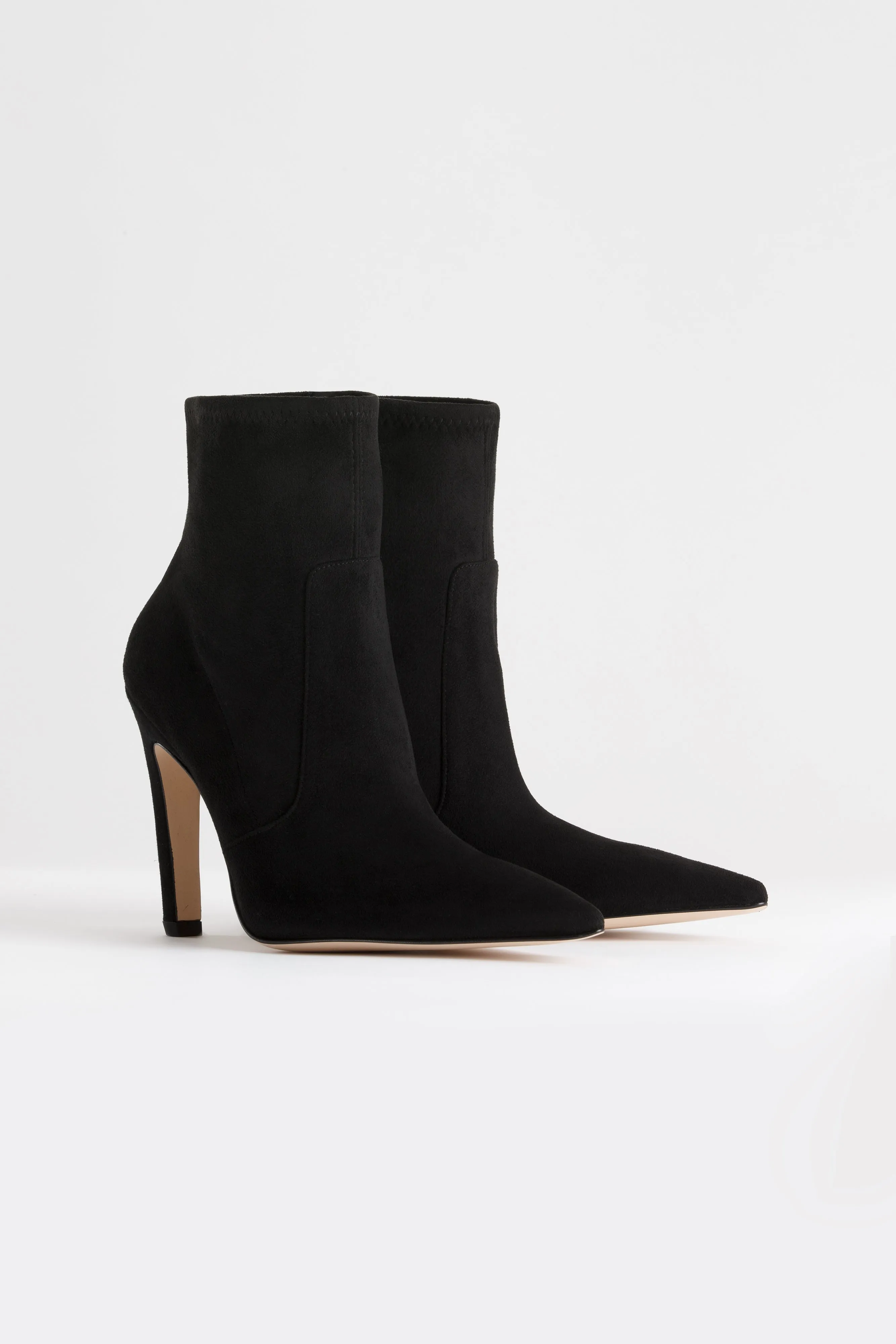 BASIC BOOTIE | SUEDE BLACK001