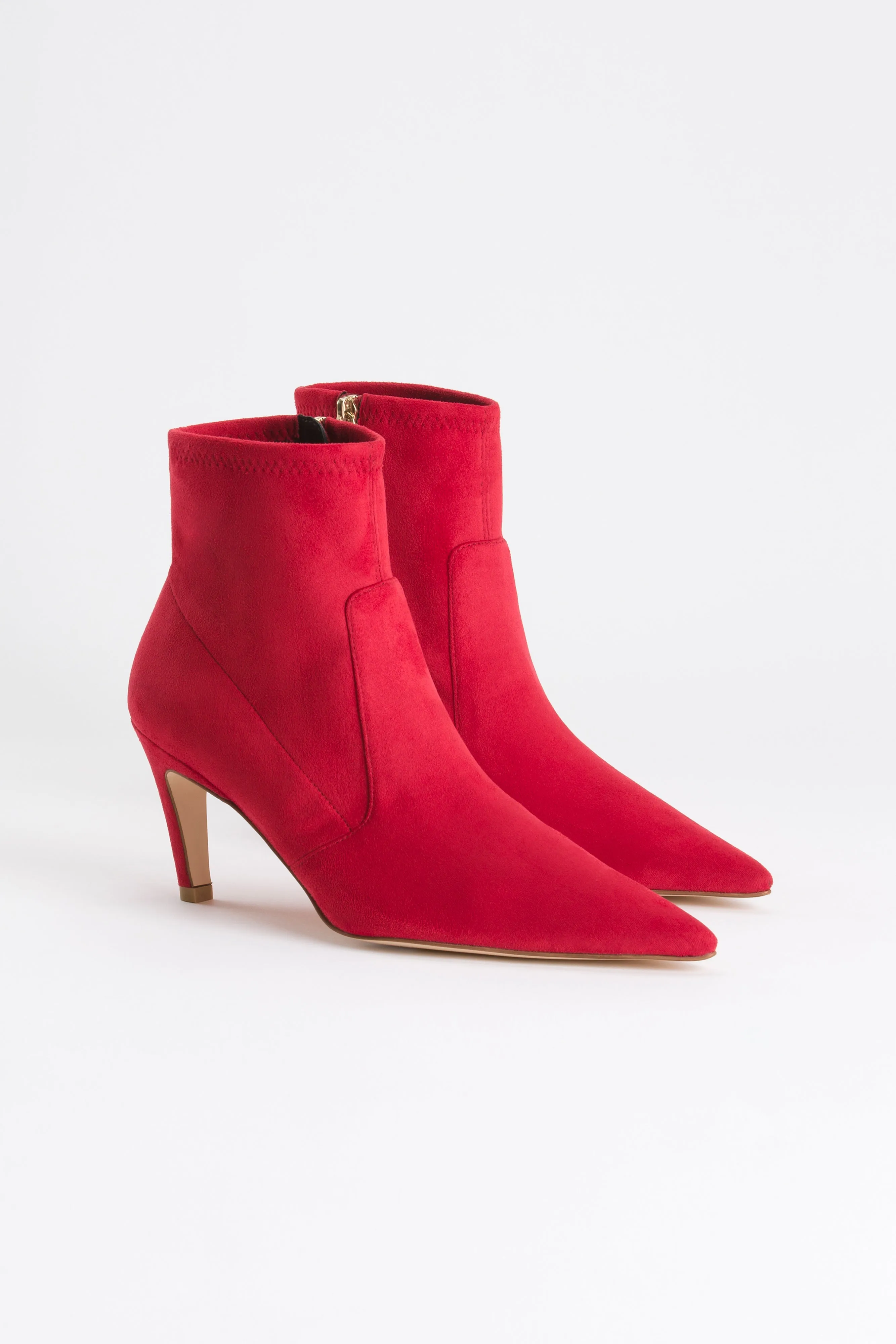 BASIC BOOTIE | SUEDE RED001