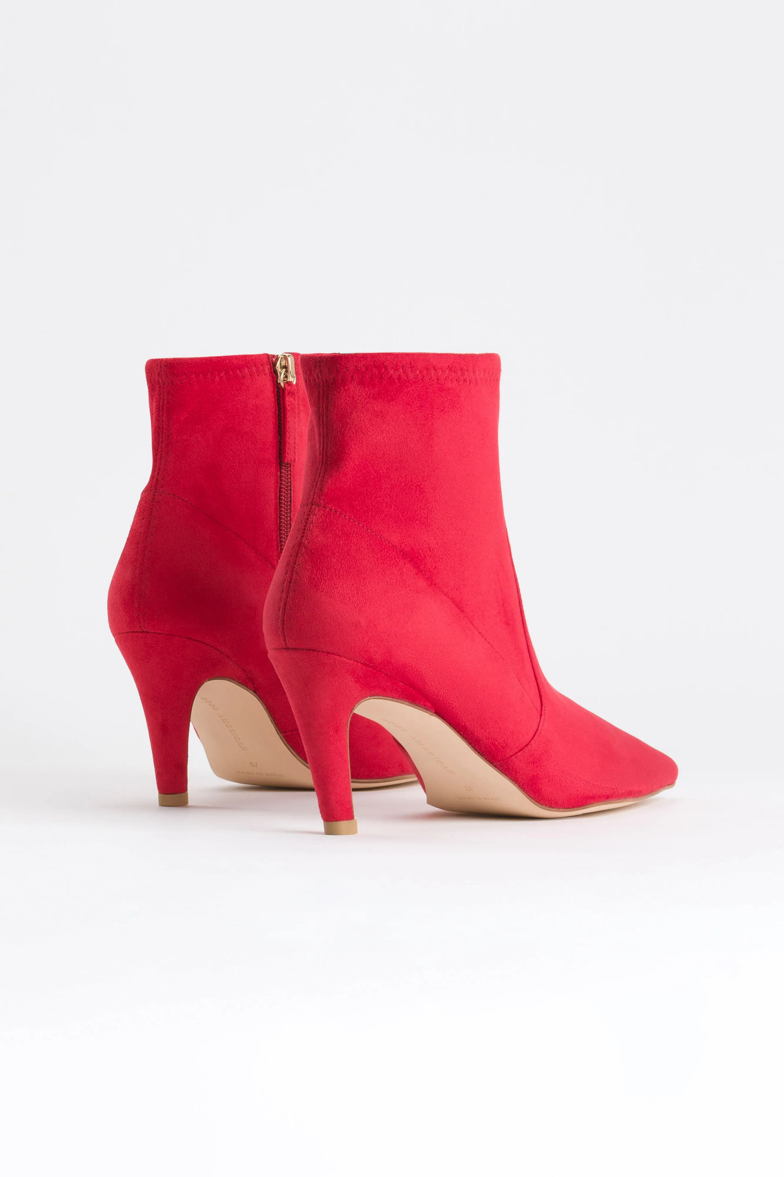 BASIC BOOTIE | SUEDE RED001