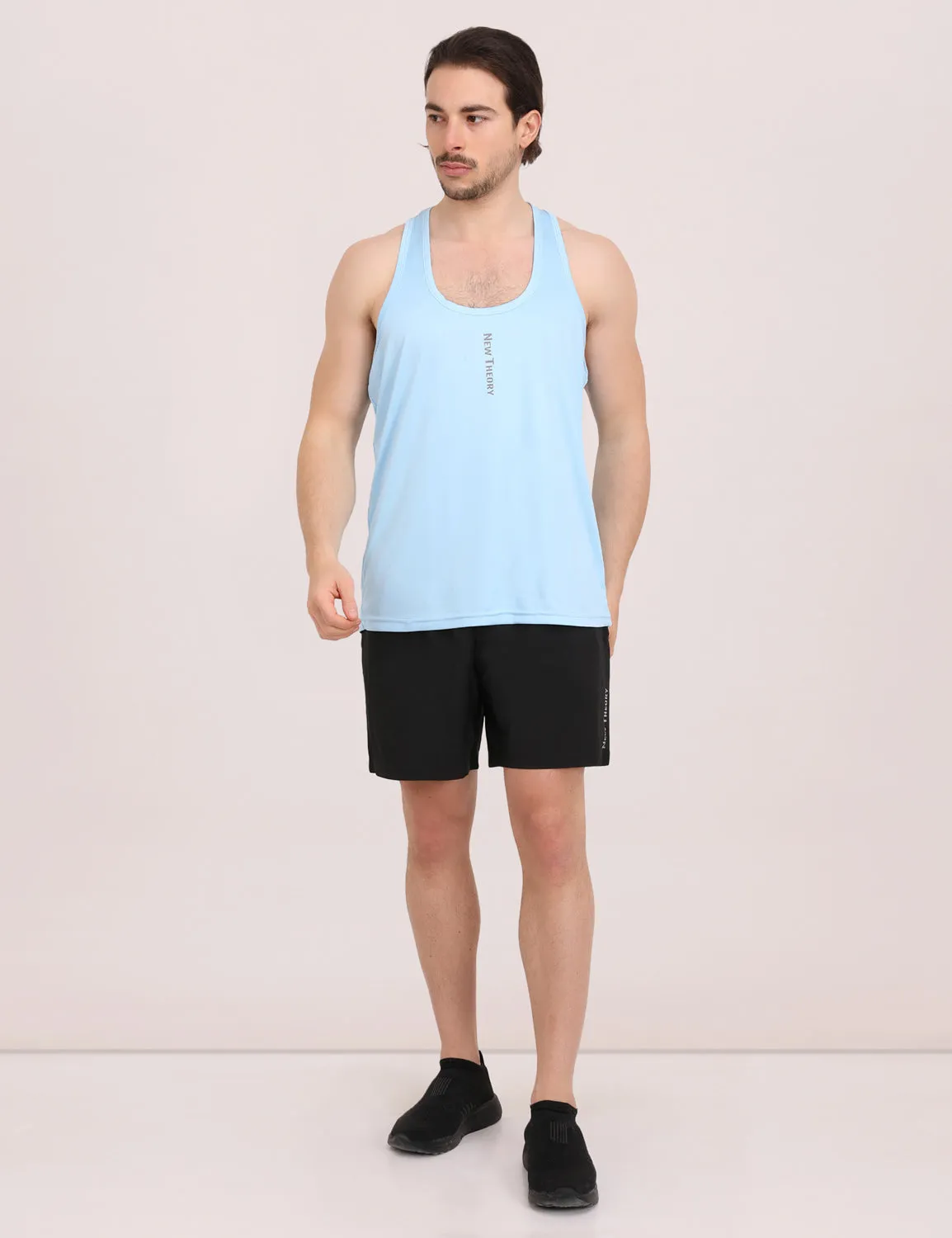 Basic Dry Fit Vest- Baby Blue