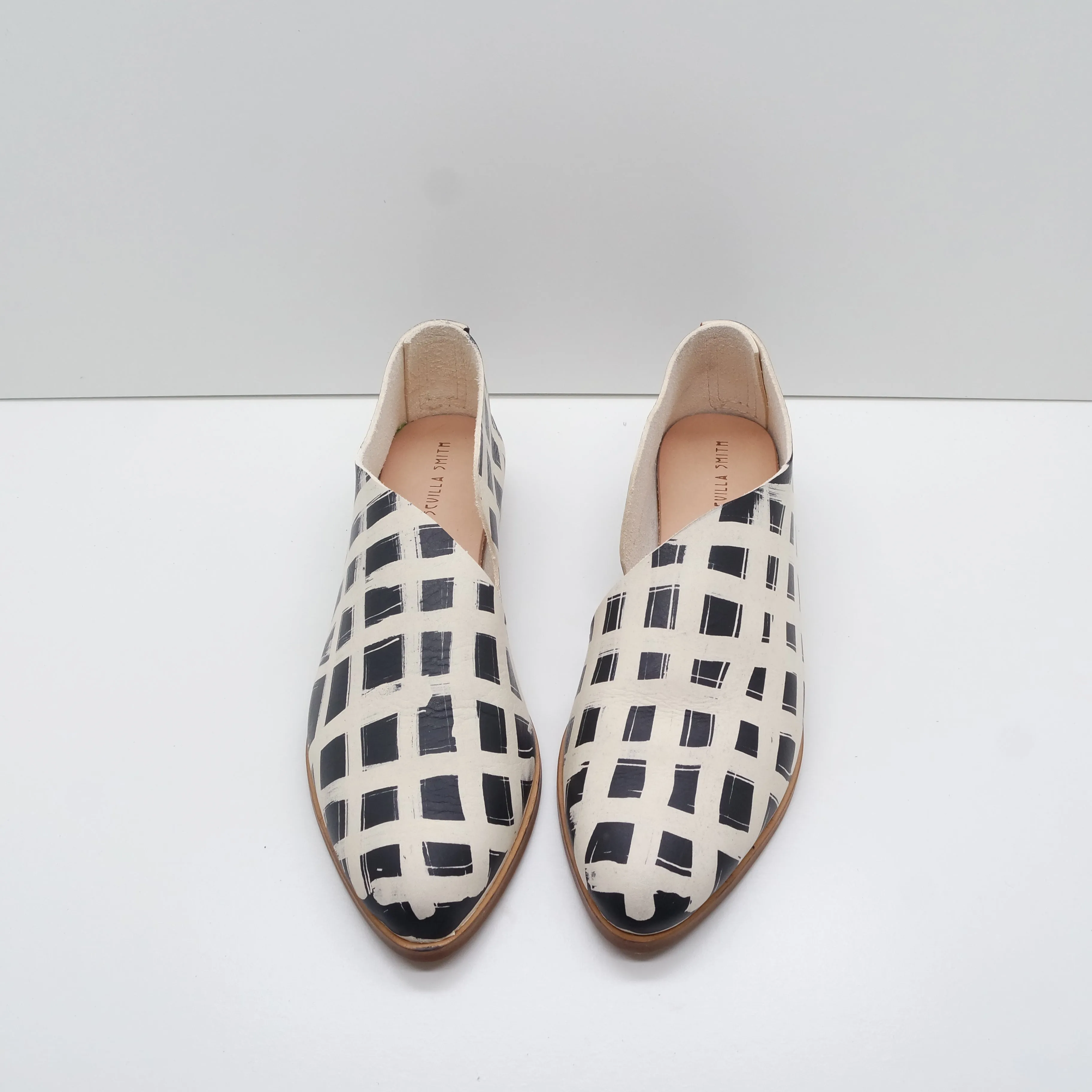 BBF24 SALE. SIZE 35. THE KIM. LIMITED EDITION: REVERSE GINGHAM. TT NORI