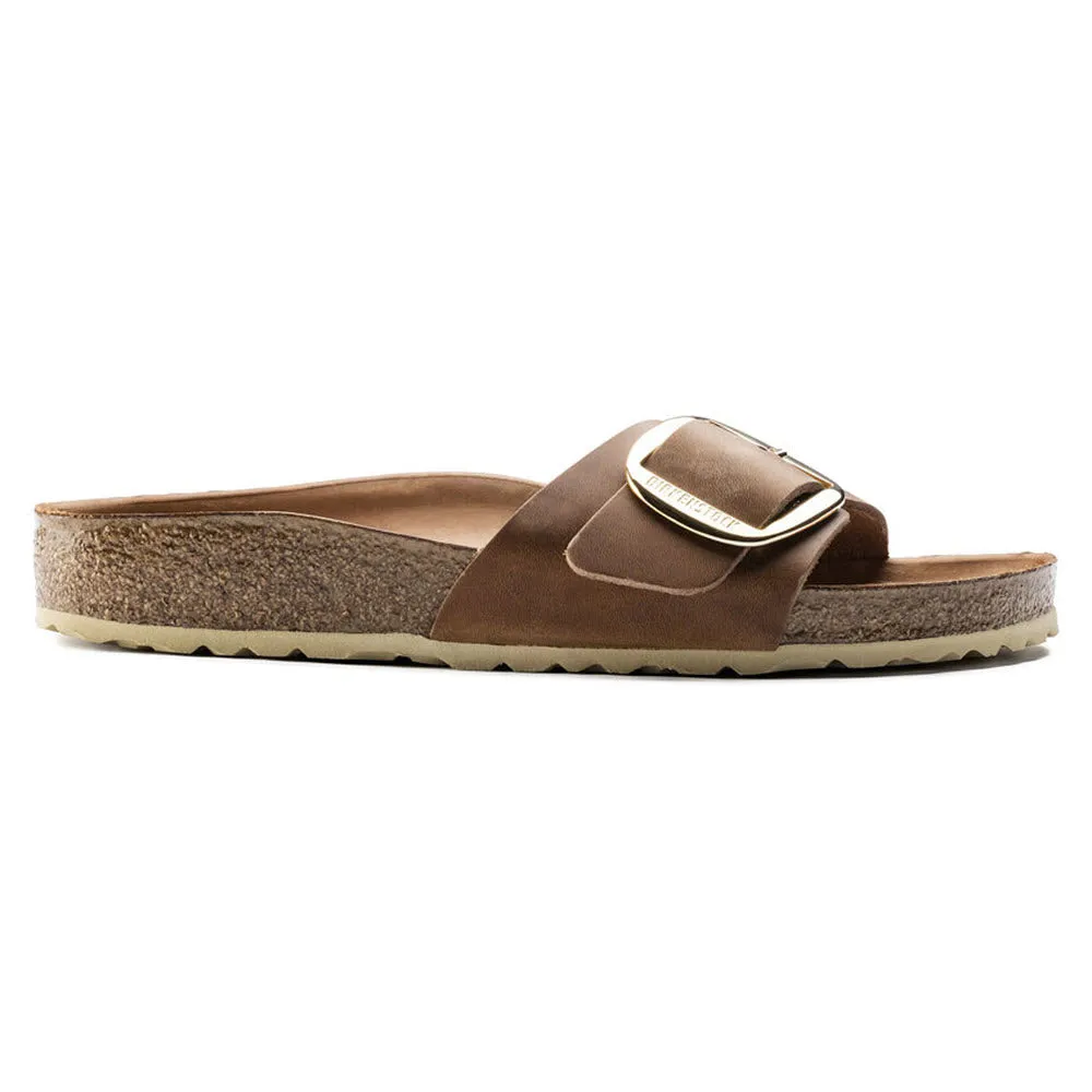 BIRKENSTOCK MADRID BIG BUCKLE COGNAC - WOMENS