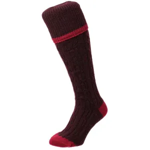 Bisley Cable Stripe Shooting Socks