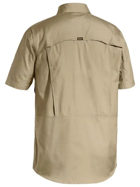 Bisley Mens X Airflow Ripstop Work Shirt Short Sleeve (BS1414)