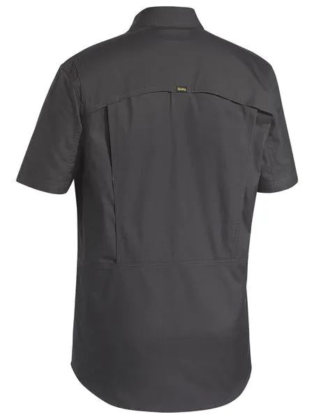 Bisley Mens X Airflow Ripstop Work Shirt Short Sleeve (BS1414)