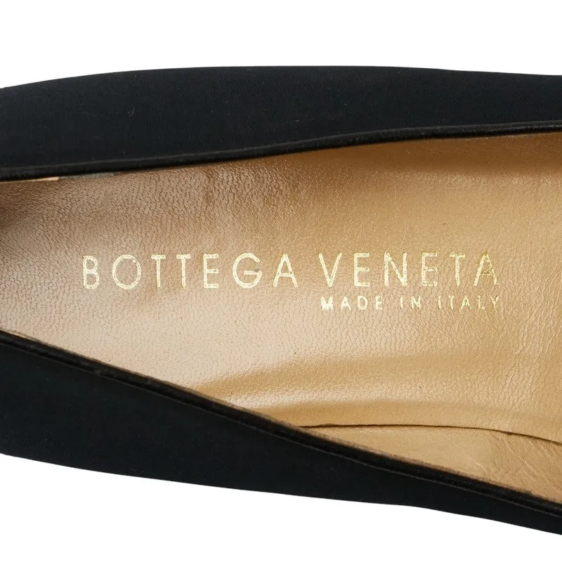 Bottega Veneta Nylon Leather Logo Loafers