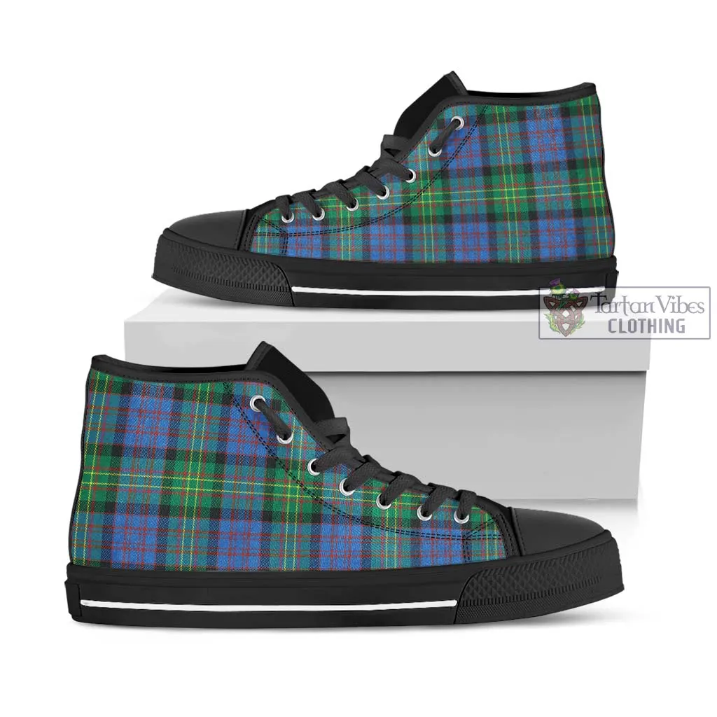 Bowie Ancient Tartan High Top Shoes