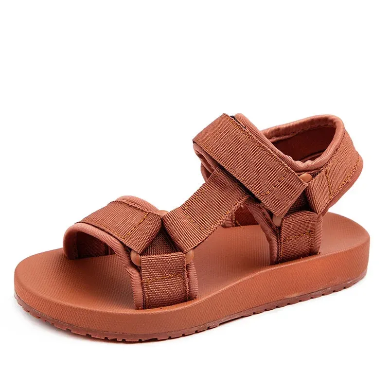 Boys Sandals Summer Kids Shoes Fashion Light Soft Flats Toddler Baby Girls Sandals Infant Casual Beach Children Shoes Outdoor