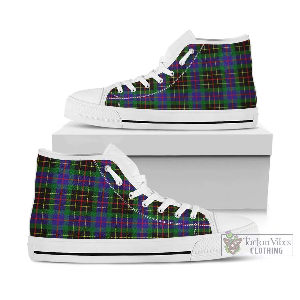 Brodie Hunting Modern Tartan High Top Shoes