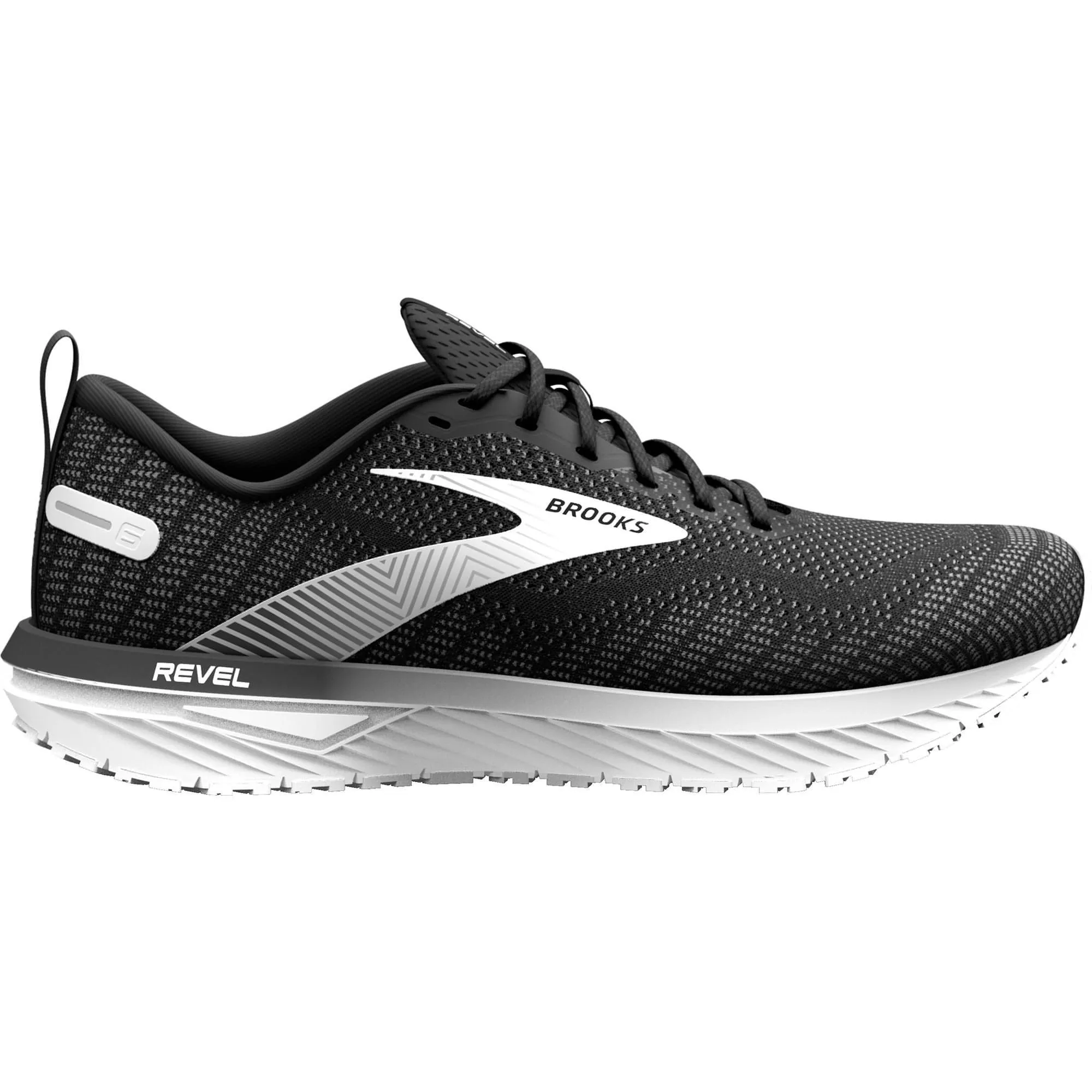 Brooks Revel 6 Mens Running Shoes - Black