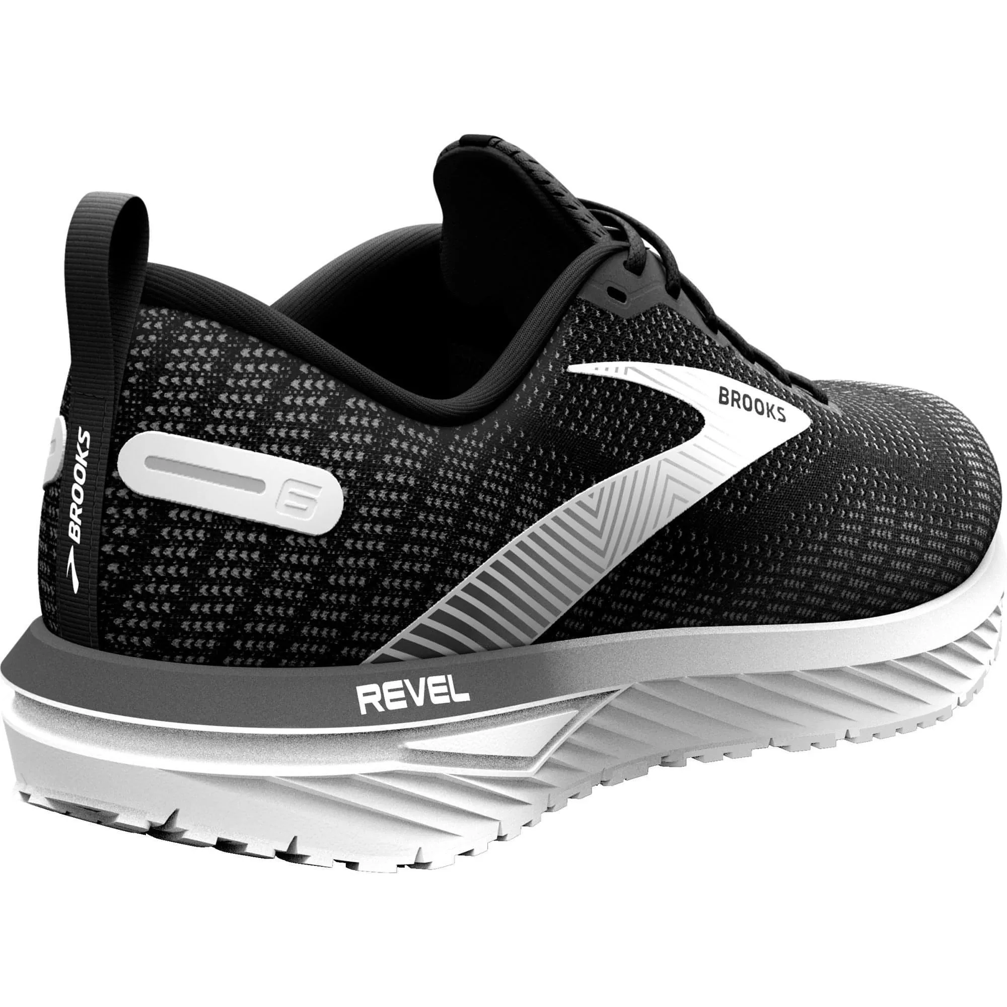 Brooks Revel 6 Mens Running Shoes - Black