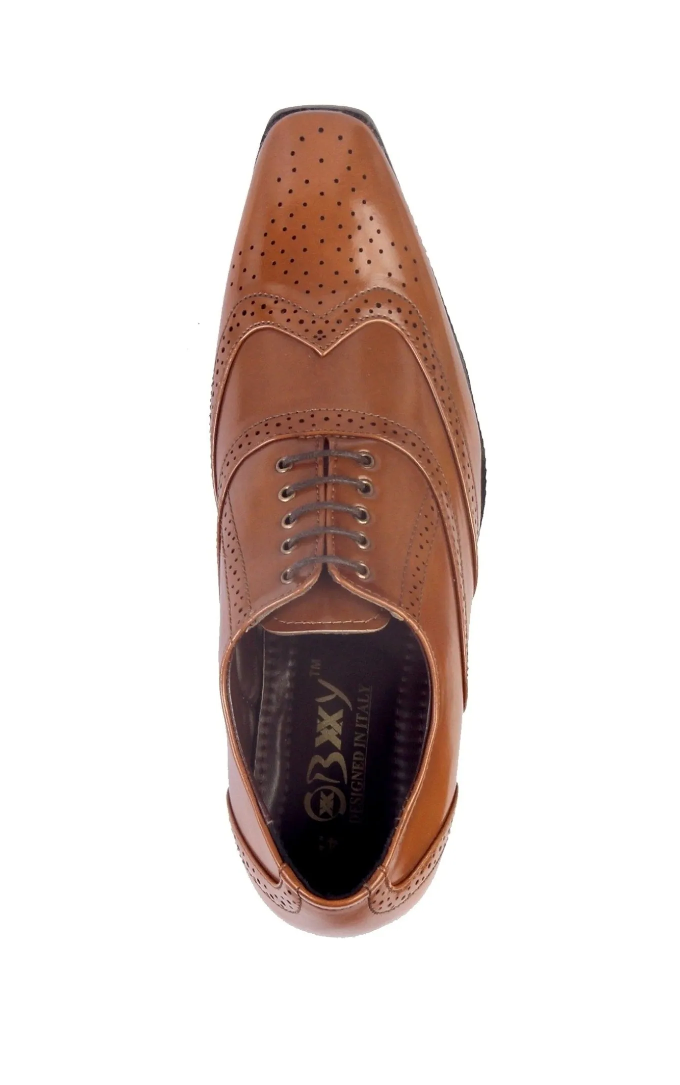 BXXY  Height Increasing Formal And Office Wear Brogue Shoes For Men