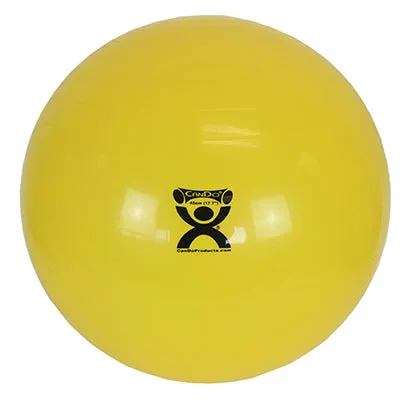 CanDo® Inflatable Exercise Ball - Yellow - 18" (45 cm)