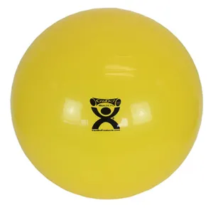 CanDo® Inflatable Exercise Ball - Yellow - 18" (45 cm)