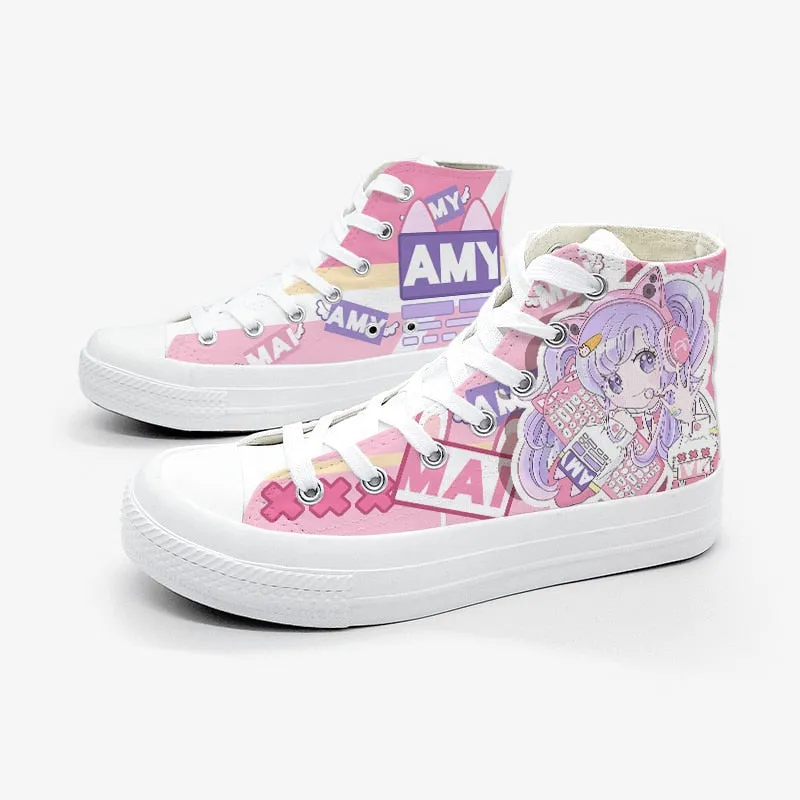 Candycore Amy High Top Sneakers