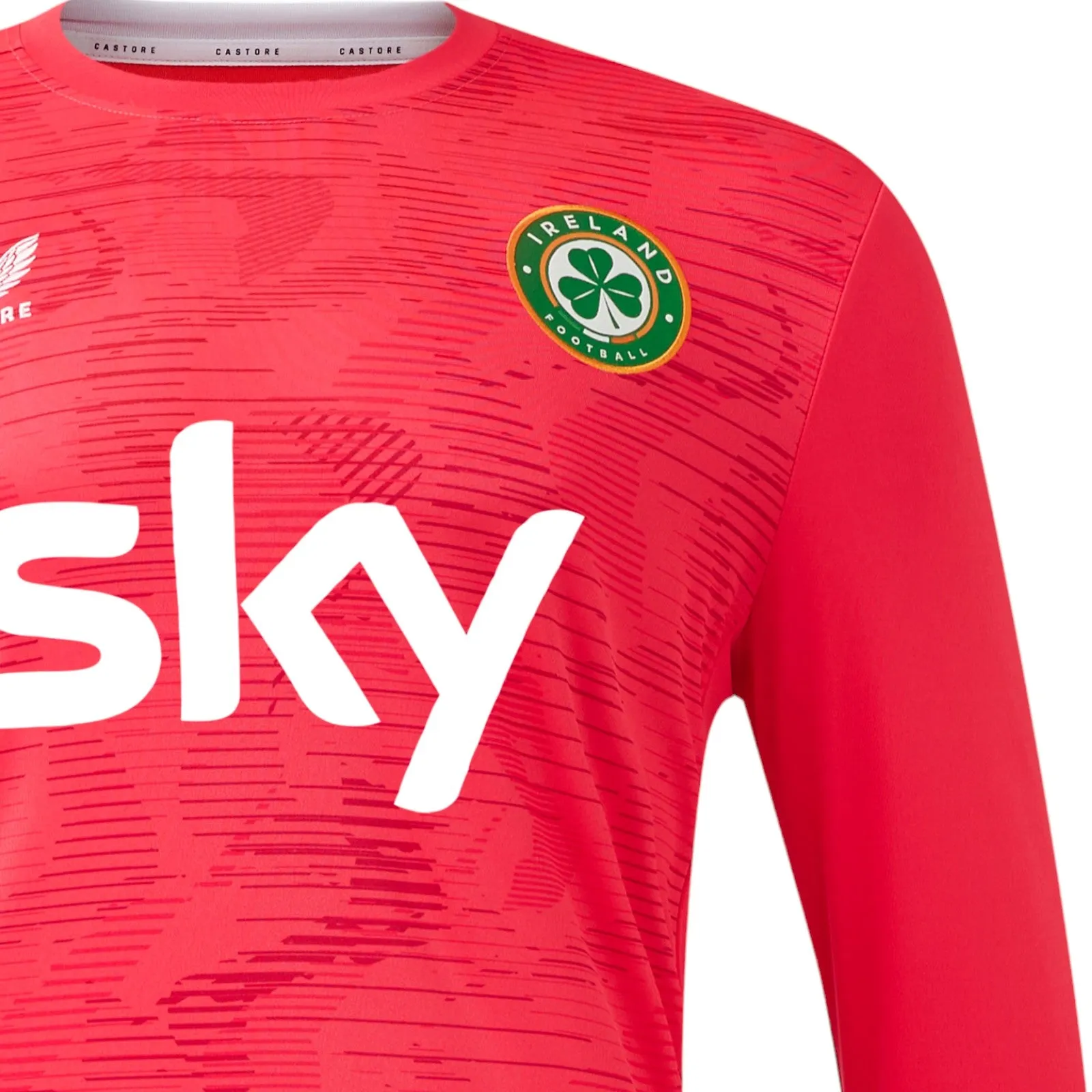 Castore FAI Ireland Football 2024/25 Goalkeeper Long Sleeved Away Jersey