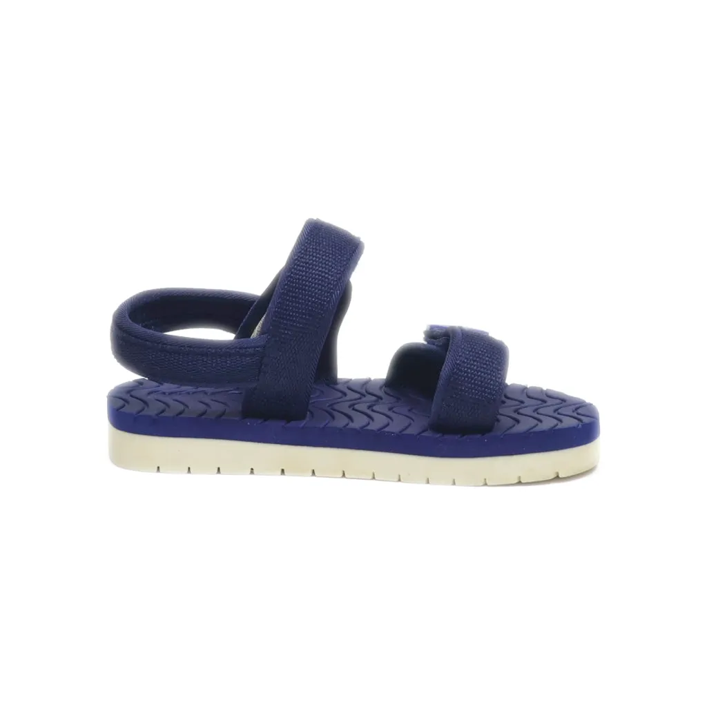 Cat & Jack Target Flat Sandals Canvas Blue Colour For Kids