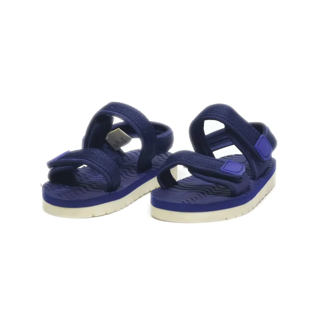 Cat & Jack Target Flat Sandals Canvas Blue Colour For Kids