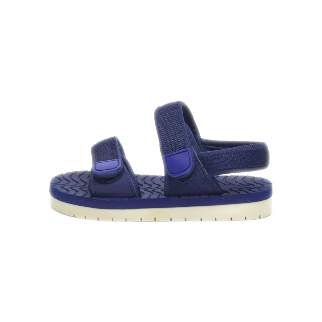 Cat & Jack Target Flat Sandals Canvas Blue Colour For Kids