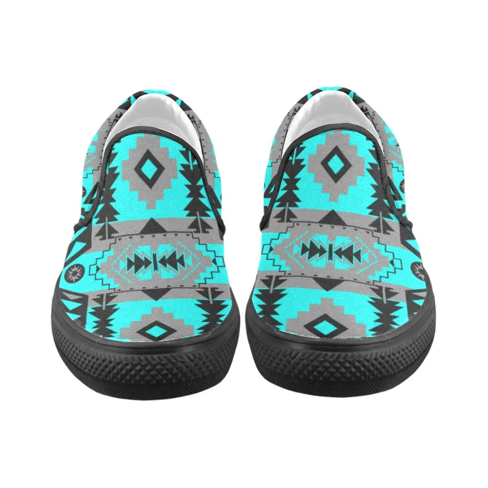 Chiefs Mountain Sky Women's Unusual Slip-on Canvas Shoes