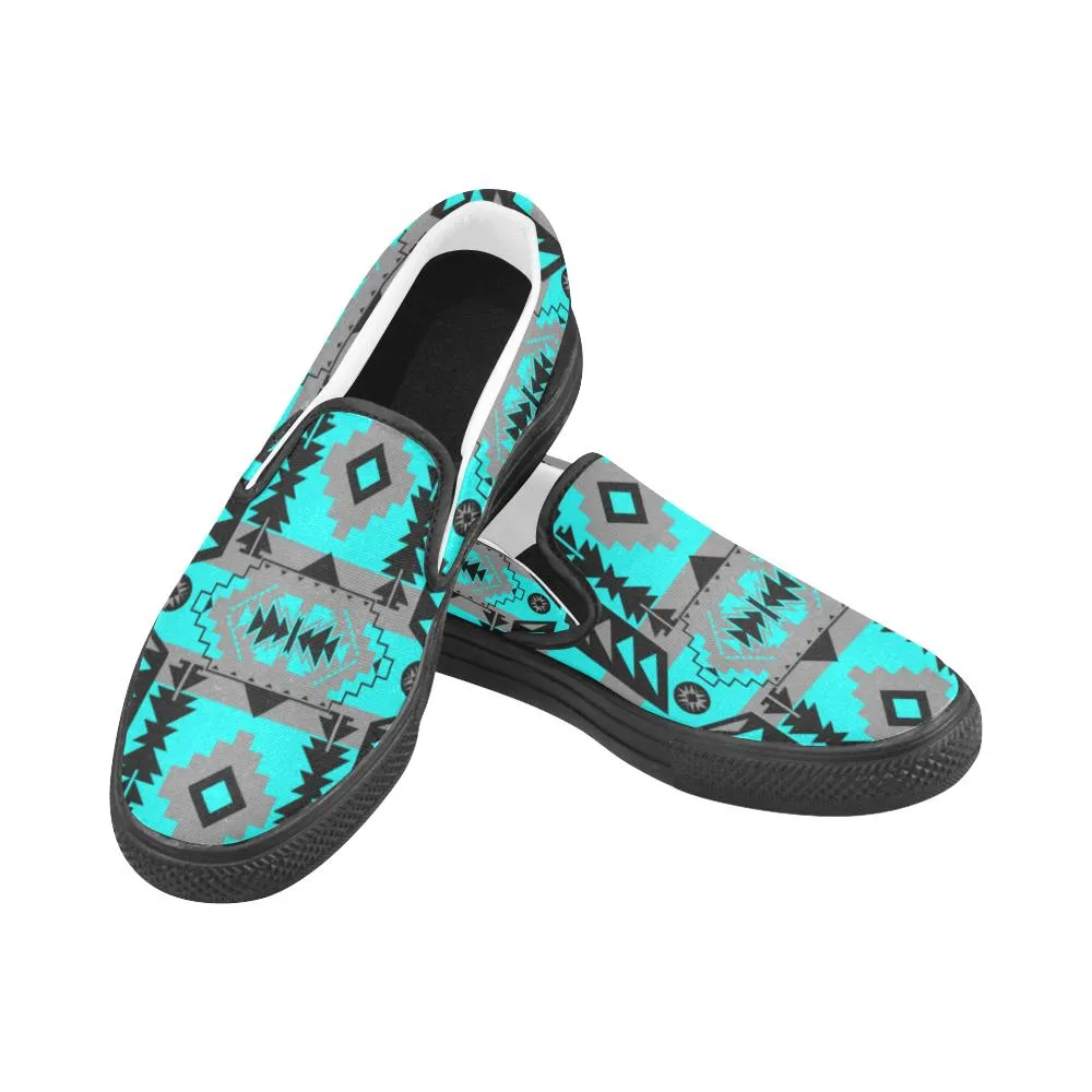 Chiefs Mountain Sky Women's Unusual Slip-on Canvas Shoes