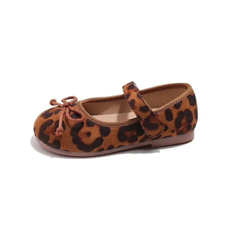 Children's Casual Shoes - Soft Leather Flats for Girls - TSS285